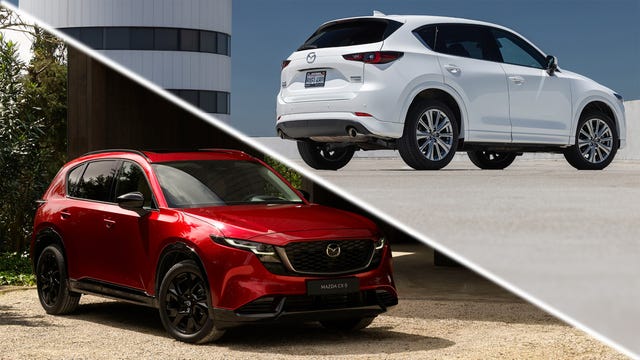 Comparativo entre o Mazda CX-5 2026 e o modelo anterior