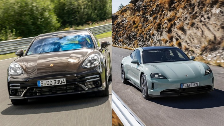 Montagem gráfica de diferentes carros combinados