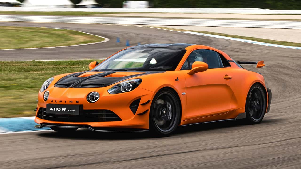 Alpine A110R Ultimate, versão de alta performance do esportivo francês