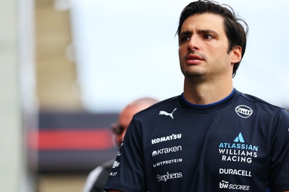 Carlos Sainz em ação pela Williams na Fórmula 1