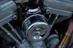 Carburador do motor Evolution da Harley-Davidson 'Caddy'