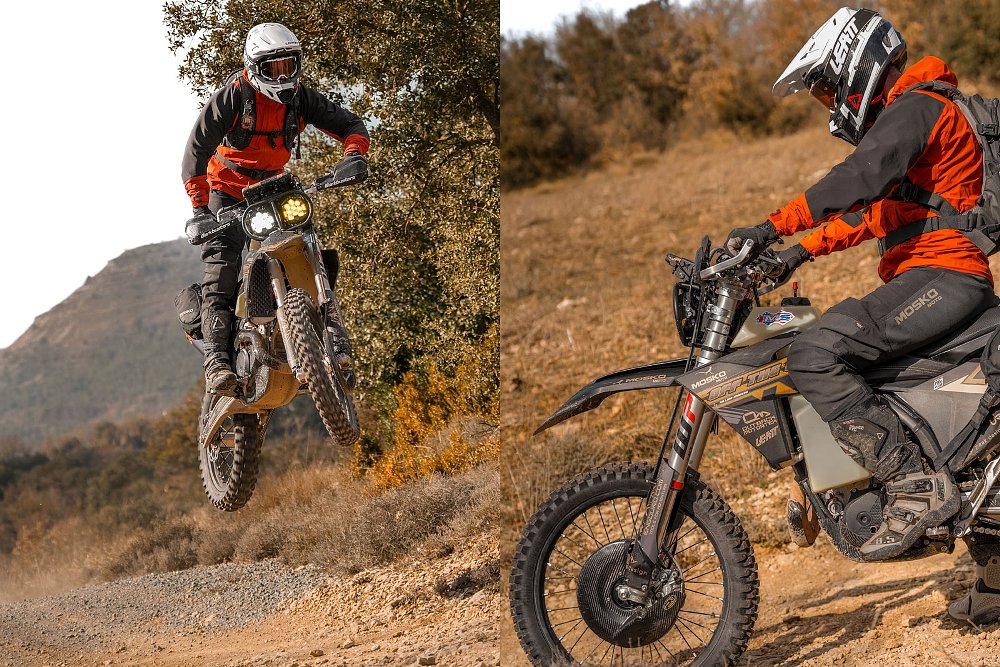 Ténéré 700 — Faróis duplos de LED da KTM 500 EXC-F customizada de Killian Moreno