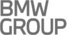 Logotipo do BMW Group em fundo preto