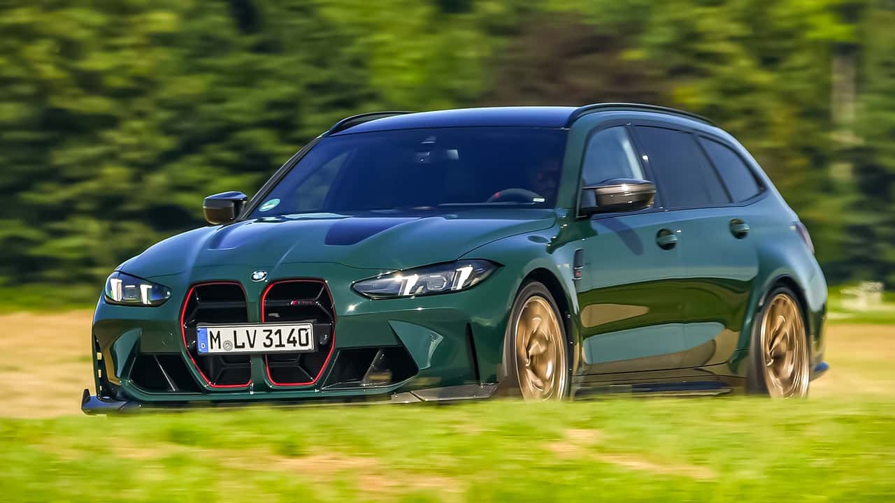 BMW M3 CS Touring 2025 em teste dinâmico