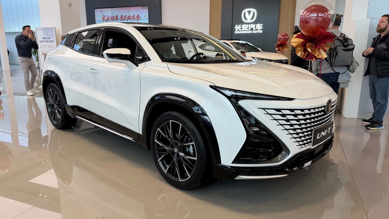 SUV Caoa Changan Uni-T em destaque frontal