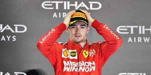 Charles Leclerc e Alexandra Saint-Mleux