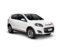 Traseira e lateral da Chevrolet Spin 2025 em cor branca