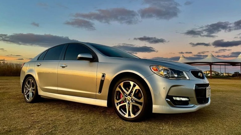 Chevrolet SS 2016 sedã preto