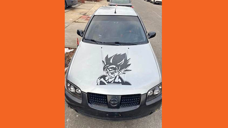Nissan Sentra 2004 sedã cinza