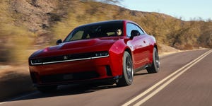 Dodge Charger Daytona EV front angle