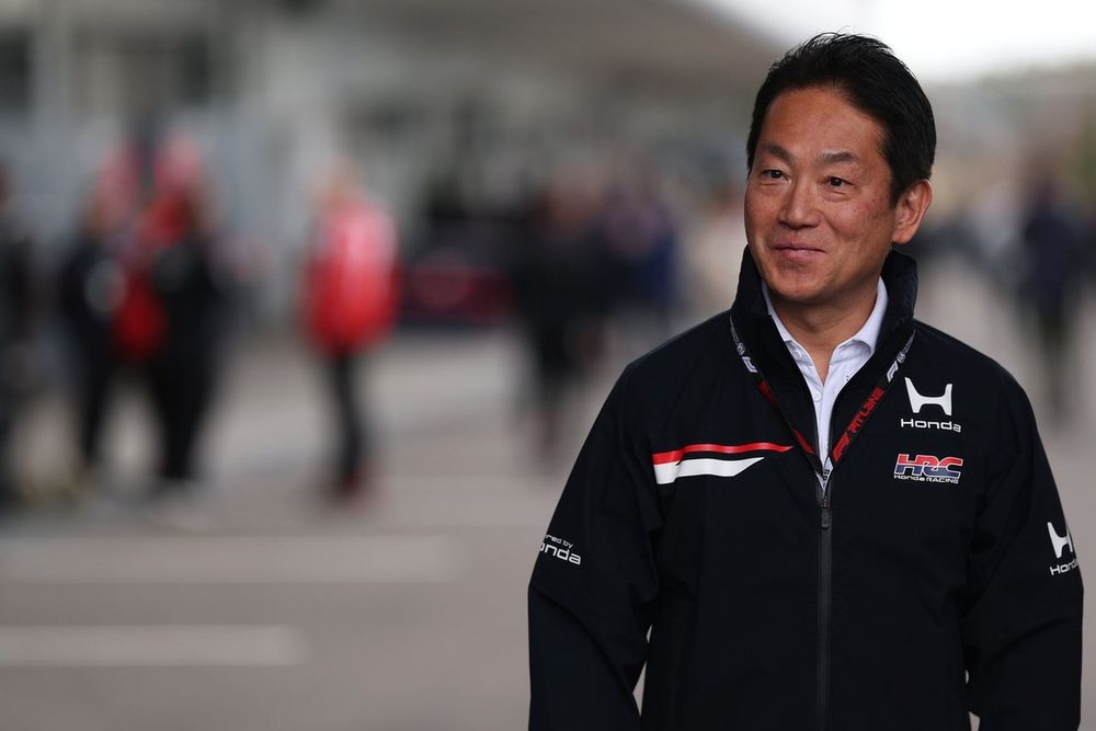 Koji Watanabe, Presidente de Honda Racing, em evento