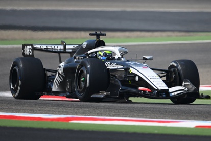 Sergio Perez durante uma corrida pela Cadillac Racing