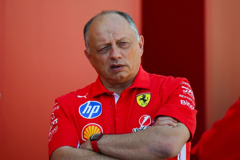 Frederic Vasseur, chefe de equipe da Ferrari