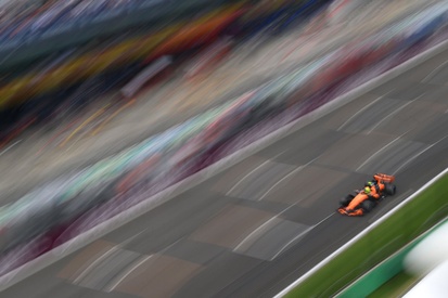 Lando Norris (McLaren) em momento de corrida
