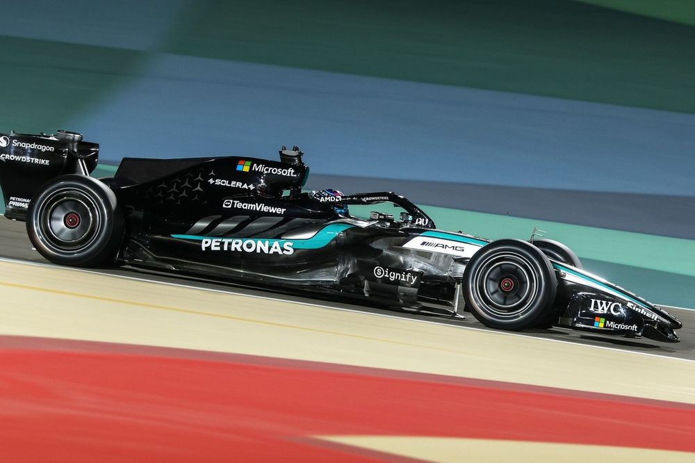 George Russell, piloto da Mercedes F1