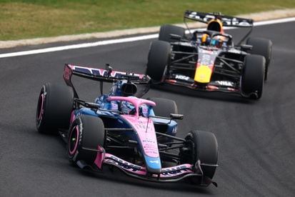 Max Verstappen da Red Bull Racing durante o GP do Japão de F1