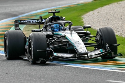 George Russell, piloto da Mercedes