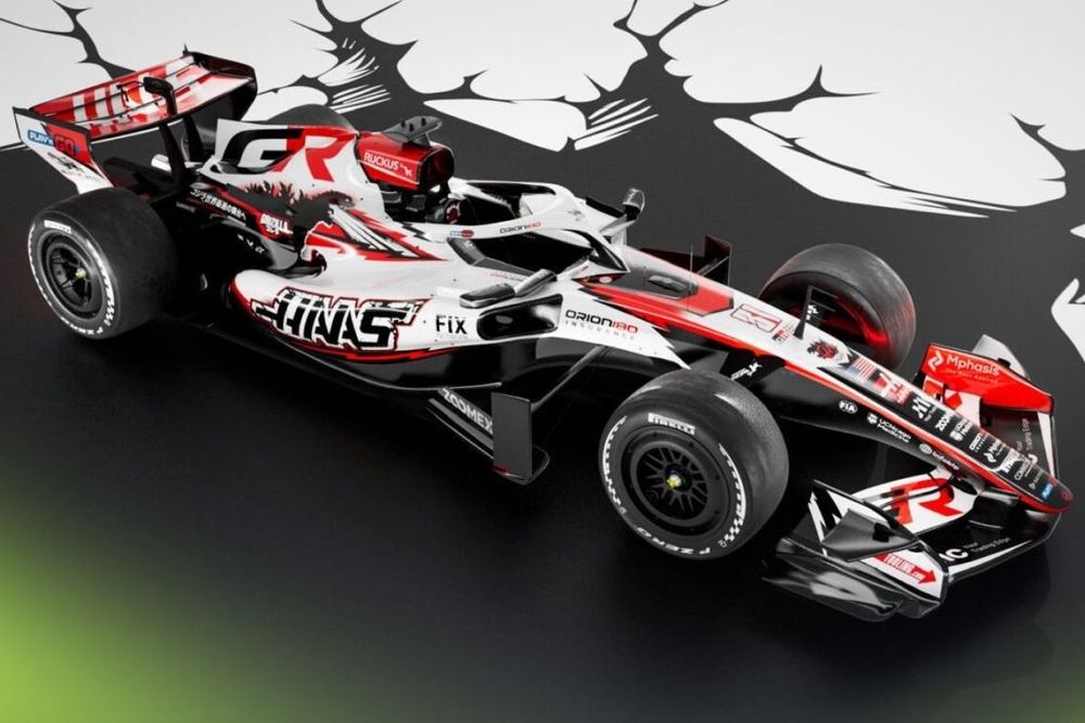 Haas VF-26 com pintura especial Godzilla para o GP do Japão de F1 2026