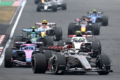 Nico Hulkenberg, piloto da Haas, em ação na Fórmula 1