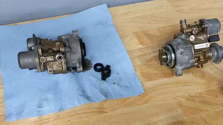 Ilustração de falhas comuns no motor BMW N54