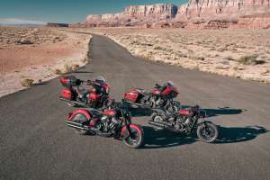 Família de motocicletas Indian de 125º aniversário