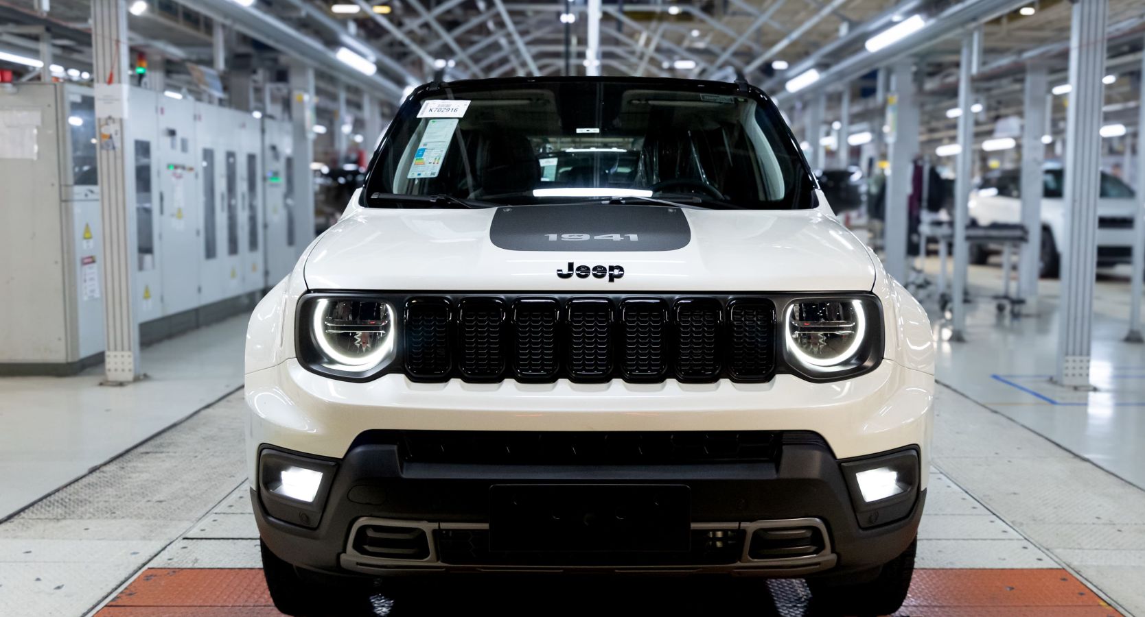 Jeep Renegade produção Brasil - Jeep Renegade produção Brasil na fábrica em Goiana, Pernambuco