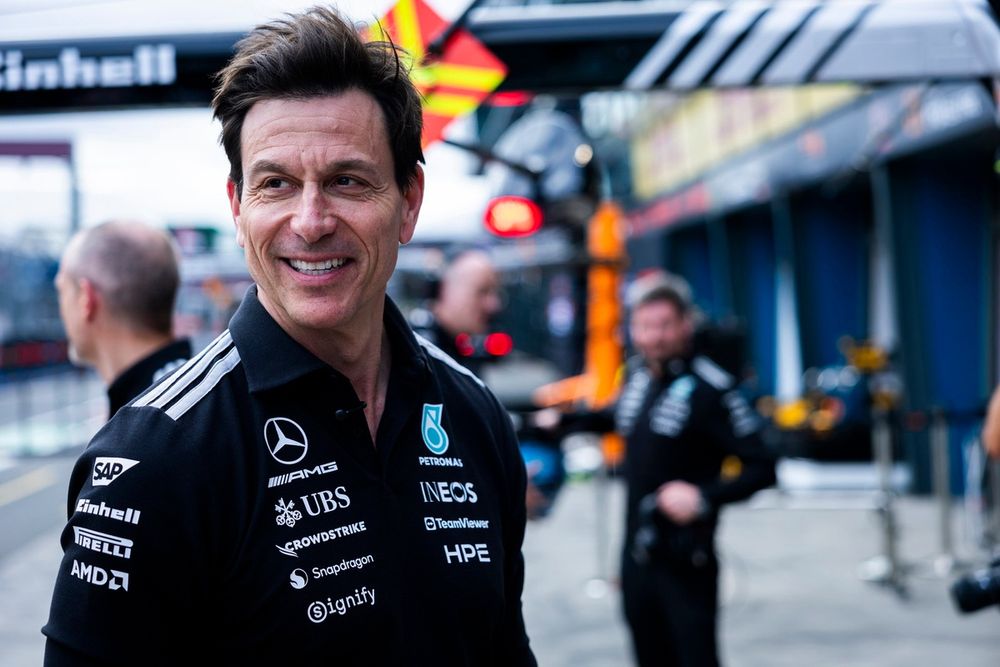 Toto Wolff, chefe da equipe Mercedes na Fórmula 1