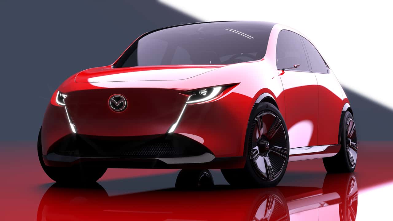 Conceito Mazda Vision X-Compact que influenciará o design dos novos Mazda2 e CX-3