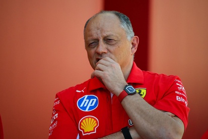 Frédéric Vasseur, chefe da equipe Ferrari