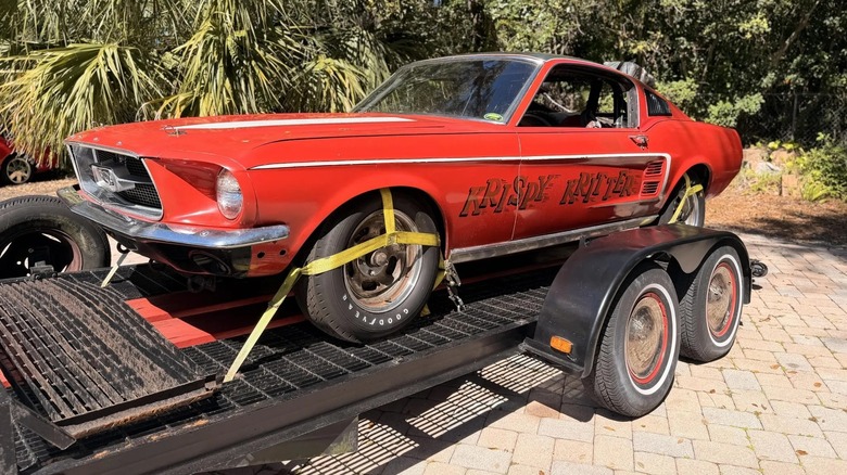 Ford Mustang 'Krispy Kritter' com motor a turbina