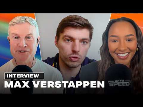 Max Verstappen em entrevista, falando sobre seu futuro e outras modalidades