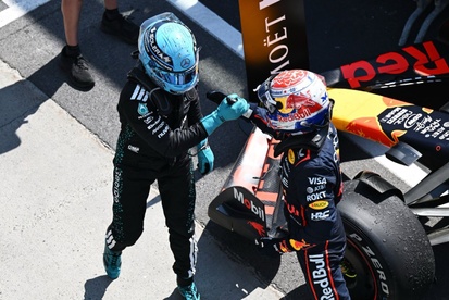Max Verstappen em ação na Fórmula 1