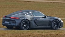Protótipo do Porsche 718 Cayman EV em testes