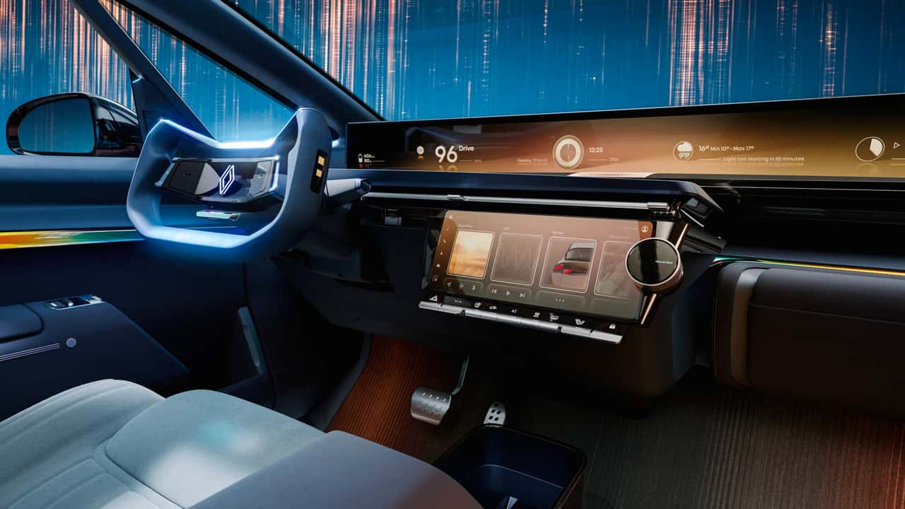 Renault R-Space Lab em ambiente de estúdio
