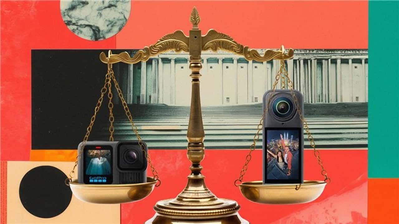 GoPro e Insta360 em disputa judicial