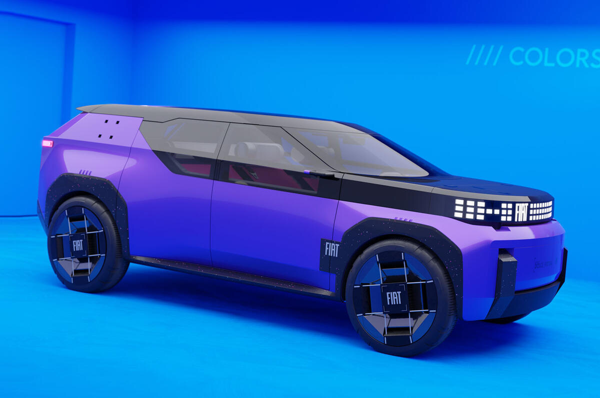Conceito de SUV da Fiat, que pode antecipar o Giga Panda