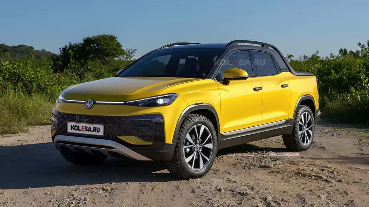 Projeção da picape Volkswagen Tukan