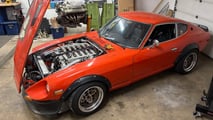 Datsun 240Z modificado para subida de montanha