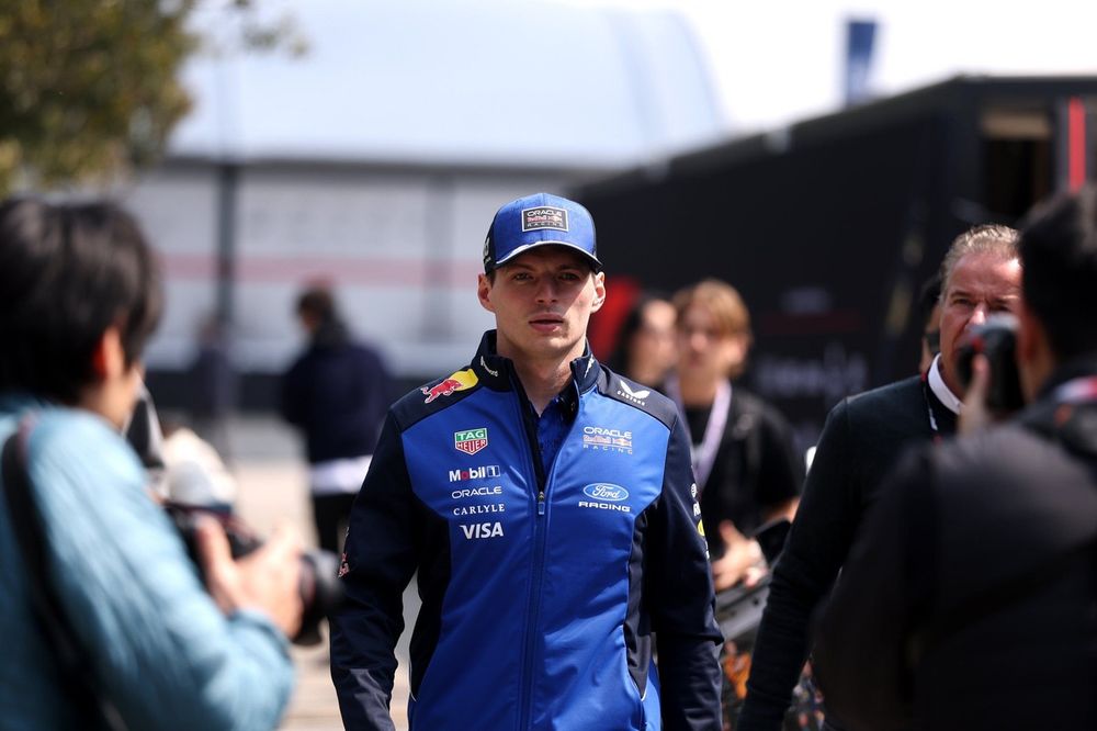 Max Verstappen no pódio da Fórmula 1