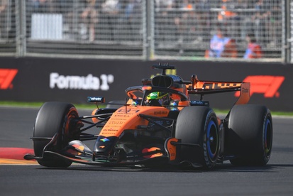 Oscar Piastri da McLaren em ação