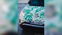 Teaser lateral do VW ID. Cross 2026, mostrando a silhueta e as maçanetas convencionais.