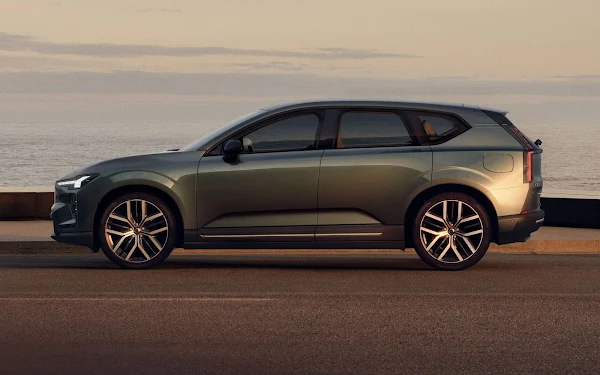 Volvo EX60 2026, detalhes do design