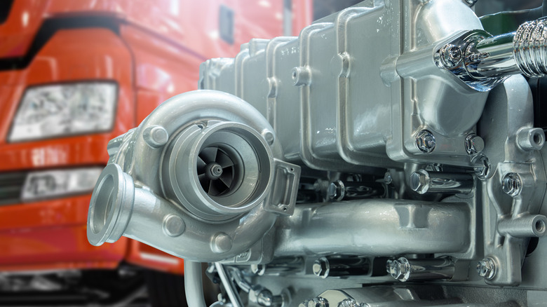 Diagrama de funcionamento de turbocharger e supercharger