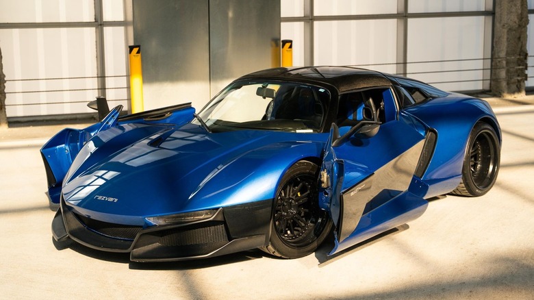 Detalhe do Rezvani Beast Alpha